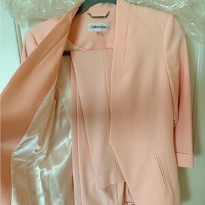 Calvin Klein Blush Pink Chain Detail